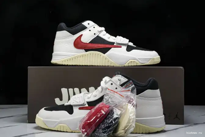Cheap MAX Jumpman Scott TR x Red University Travis FZ8117-101 Jordan Jack 0609